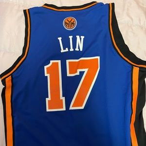New York Nicks “Lin” #17 Adidas Jersey